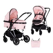 Chipolino Kinderwagen Aura 2 in 1 umbaubar Wickeltasche Sitz umkehrbar bis 22 kg