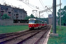 Straba Tw 411  KM-Stadt Hans-Beimler-Str. 1977 / org. Farb-Dia + Datei!  421#14