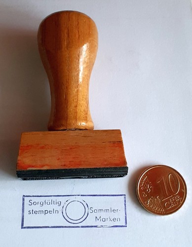 Alter ddr stempel - (s58),