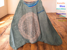 Trendige Haremshose Freizeithose Aladinhose Goa Hippie Boho Damen Herren Yoga