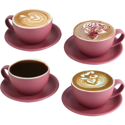 Keramik cappuccino tassen - tassen, set