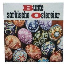 Bunte sorbische Ostereier