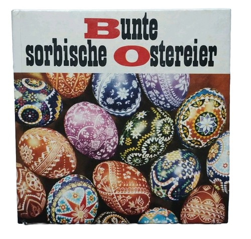 Bunte sorbische ostereier - bunte,