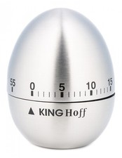 Küchentimer Eieruhr Wecker Kurzzeitmesser Teeuhr 6x6 cm Edelstahl