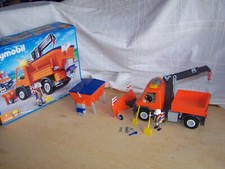Playmobil Straßenmeisterei Unimog mit Schneeräumer 4046 in OVP