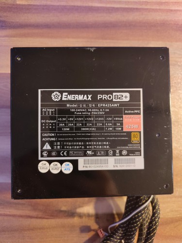 Enermax pro82 netzteil - pro82+,