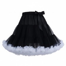 Damen Petticoat Tüllrock kurz