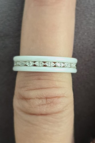 Ring aus weissgold - aus, 18