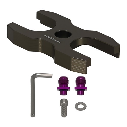 An10 oil cooler sandwich - oil,