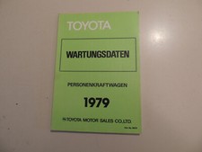 1979 Wartungsdaten
