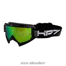 HP 7 HP7 MX Brille schwarz grün verspiegelt Motocross Enduro MTB BMX Crossbrille