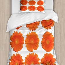 Orange Bettwäsche Set