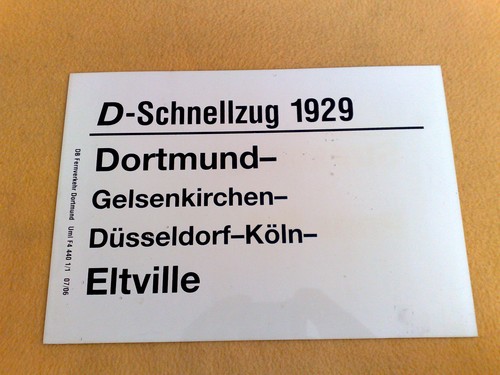Zls schnellzug 1929 dortmund - zls, d-schnellzug