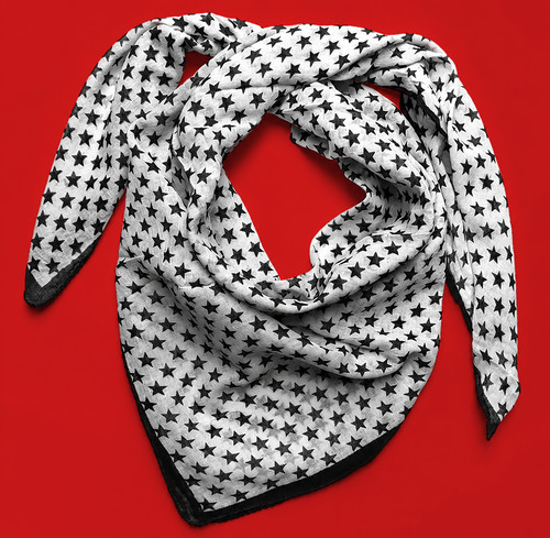Sterne star rockabilly tuch - star,