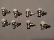 8x HEIMEIER THERMOSTATVENTIL V-EXACT II 3/8" ECK HEIZKÖRPERVENTIL 