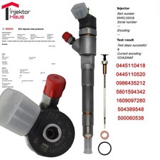 0445110418 Bosch Injektor