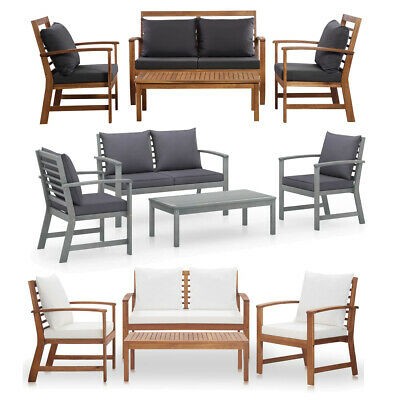 Garten lounge set mit - garten, auflagen