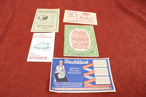 Alte werbung flyer palmin - alte,