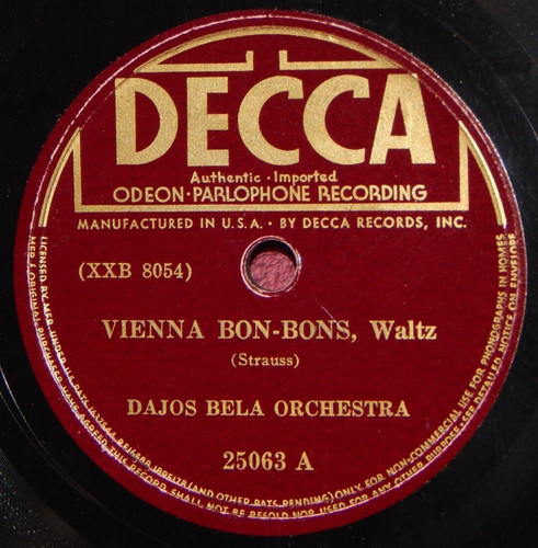 Dajos bela orchestra - dajos, vienna