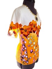 Art& Colour Damen Kurzarm