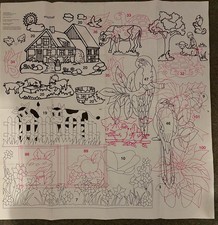 XXL Malvorlage ca. 1 qm Groß über 100 Vorlagen