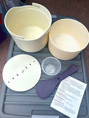 Mikrowellen reiskocher set - mikrowellen,
