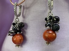 Ohrringe Ohrhänger Korallen