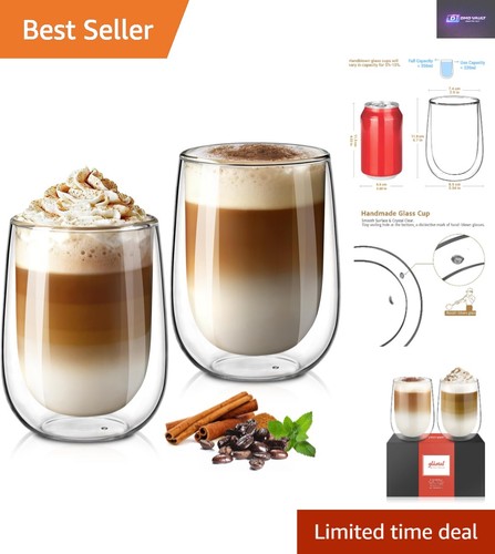 Elegante 2x350ml doppelwandige