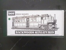 Steam Railbus 009 / H0e Backwoods Miniatures - Messing-Bausatz - sehr selten!