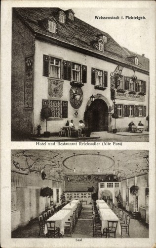 Weißenstadt im - ak,