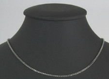 Titan Titanium Venezianer Kette Halskette Collier Vierkant Damen Herren 36-90 II