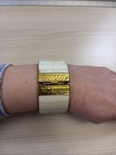 Armreif messing antik vintage - messing,