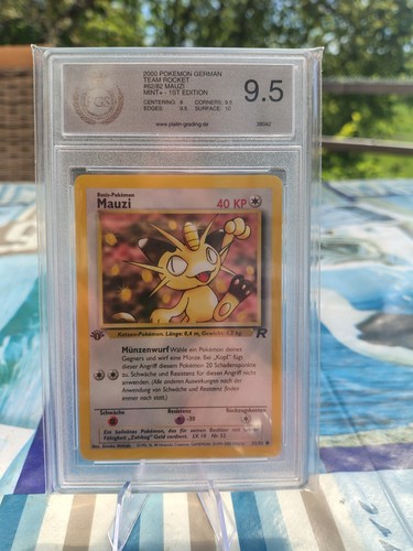 Pokemon karte mauzi 1 - mauzi⭐,