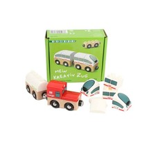 Kreativ-Zug ICE / Güterzug