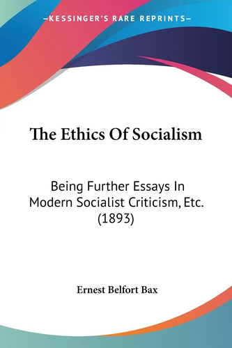 The ethics socialism - of,
