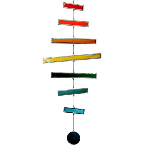 Windspiel aus glas mobile - glas,
