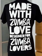 Zumba Fitness Dance Wear Original * Shirt * Fitness Shirt Gr.l  * Backprint *👍