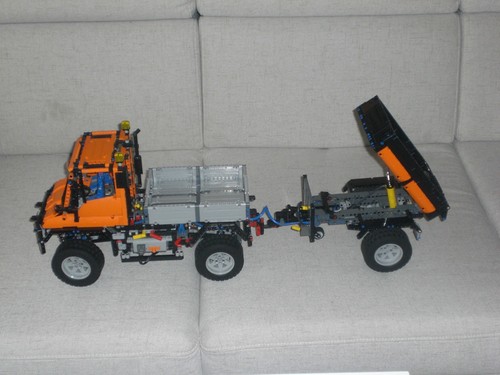 Lego technik kippanhänger mit - kippanhänger,