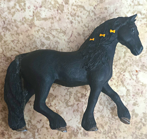 Schleich pferdefigur schwarzes - schleich,