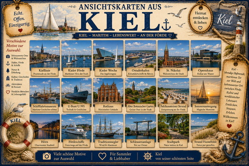 Ansichtskarten kiel - , &