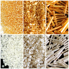 Silber und Gold ausgekleidet
