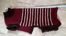 Hunde Strick Pullover Strickpullover Strickanzug Mantel Kleine bis ca 52 cm