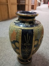 Handbemalte Keramikvase