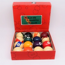 Set Belgische Aramith Billardkugeln 2 1/4"