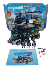 Playmobil 9360 SEK Truck City Action Polizei Beamten ab 5 Jahren gebraucht