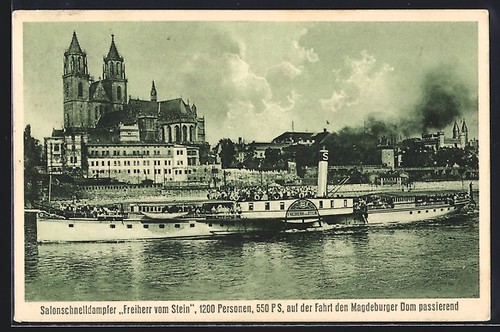 Ansichtskarte magdeburg - ansichtskarte,