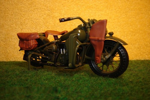 Harley davidson wla flat - 1:18,