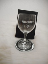 Glas (1v3) ★GEROLSTEINER Mineralwasser★ Gläser Wasserglas Limo Saft Weinglas?