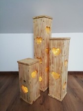Holzlaterne bodenlampe - holzlaterne,,