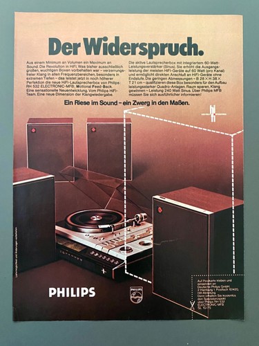 Der widerspruch philips - der,